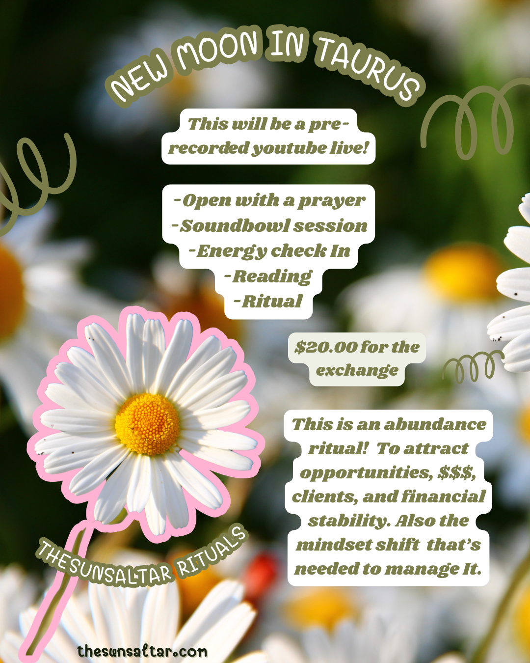 New Moon in Taurus $$$ Ritual 💰